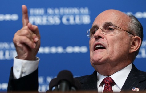 Giuliani Discusses State Of U.S. Security 10 Years After 9/11 Terror Attacks